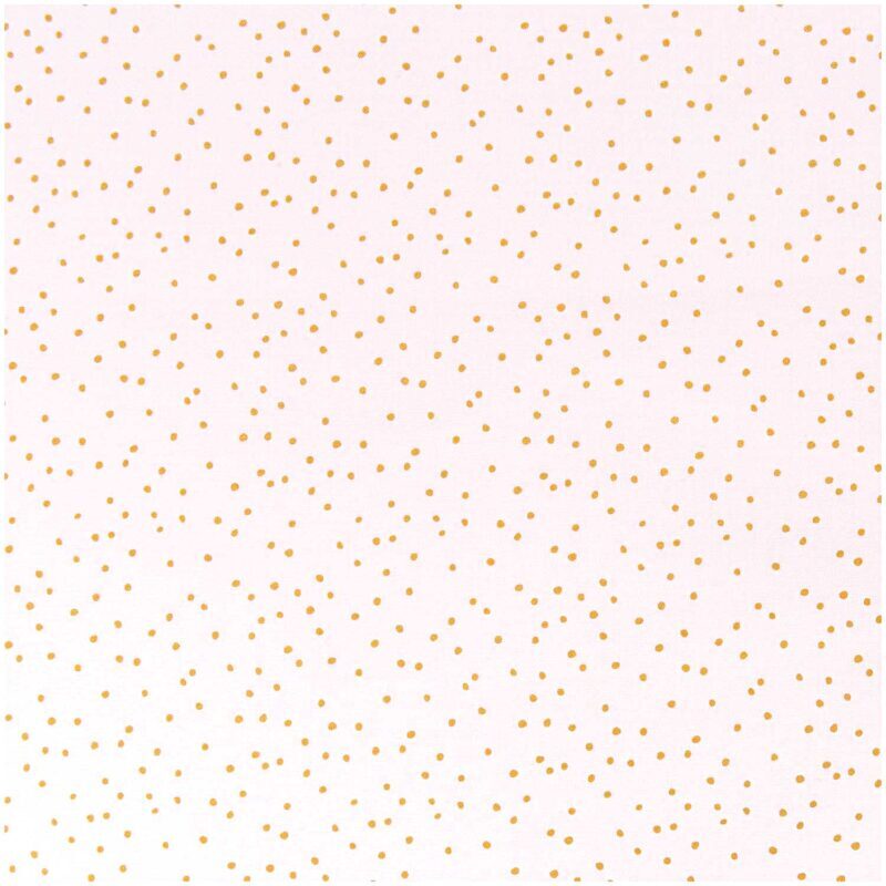 rico design - Druckstoff - Rosa Punkte Gold rico design - Druckstoff - Rosa Punkte Gold