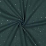 verhees-textiles-double-gauze-goldene-sprinkle-dark-green-gold-1
