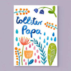 Frau Ottilie - Postkarte *Tollster Papa* zum Vatertag