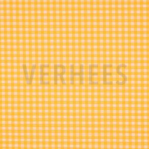 verhees textiles - Cotton Yarn Dyed Neon Checks - Orange