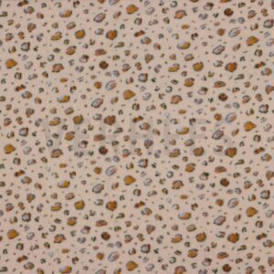 verhees textiles - Double Gauze Digital Print Animal Skin - Light Rose