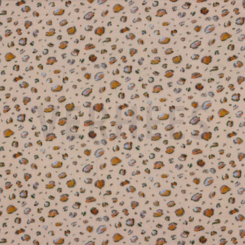 verhees textiles - Double Gauze Digital Print Animal Skin - Light Rose verhees textiles - Double Gauze Digital Print Animal Skin - Light Rose