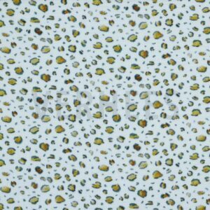 verhees textiles - Double Gauze Digital Print Animal Skin - White