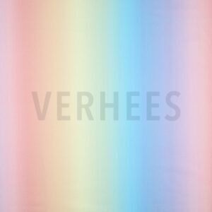 verhees textiles - Fine Poplin Digital - Rainbow - Multicolor
