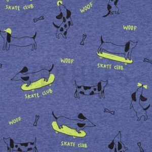 verhees textiles - Jersey - Skate Club - Conalt Blue Melange