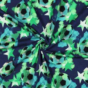 verhees textiles - SWEAT DIGITAL SOCCERBALLS - NAVY