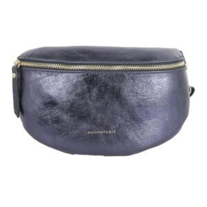 Bum Bag "Metallic-Look" – Marine Irisé