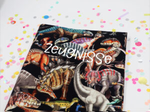 Personalisierte Zeugnismappe Dinos – Dinosaurier mit Namen