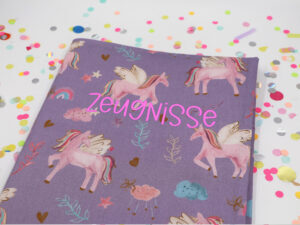 Personalisierte Zeugnismappe "Pegasus"