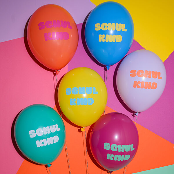 Ava&Yves - Ballons Schulkind aus 100% Naturkautschuk - Rainbow Ava&Yves - Ballons Schulkind aus 100% Naturkautschuk - Rainbow