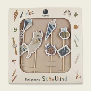 Ava&Yves - Cake Topper "Nature Kids" - Schulkind