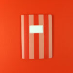 Ava&Yves - Notizheft Streifen orange/apricot Ava&Yves - Notizheft Streifen orange/apricot