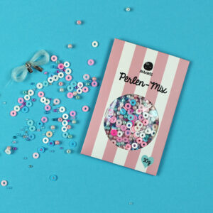 Ava&Yves - Perlenset rosa/blau