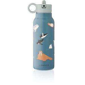 Liewood - Falk Water Bottle 350ml (Arctic Sea / Ocean view)