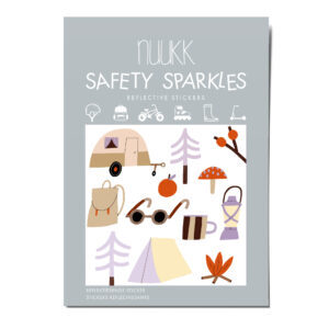 nuukk - Reflektierende Sticker "Camping"