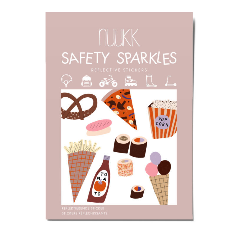 nuukk - Reflektierende Sticker "Fastfood"