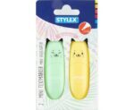 stylex - Mini-Textmarker Katze - 2 Stück (grün/gelb) stylex - Mini-Textmarker Katze - 2 Stück (grün/gelb)