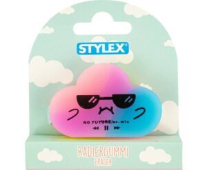 stylex - Radiergummi "Wolke" (pink/blau)