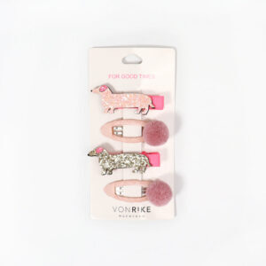 vonrike - Kinderklammern DACKELPARTY