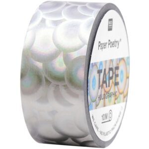 rico design - Tape Bubbly Silber