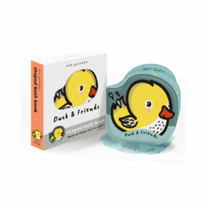 Wee Gallery - WG Shaped Bath Book - Duck & Friends