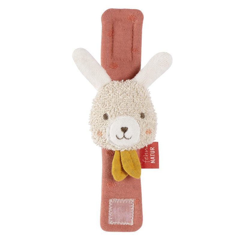 Fehn - Rasselarmband Hase fehnNATUR