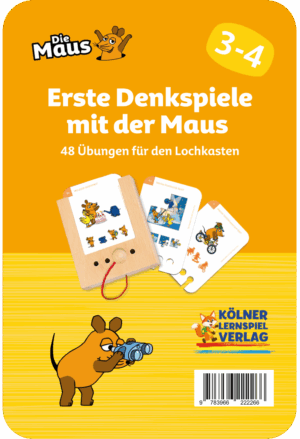 Kölner Lernspieverlag - Spiel Lochkasten (Erste Denkspiele mit der Maus 3-4)