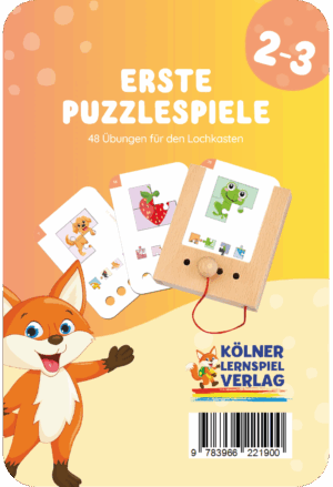 Kölner Lernspieverlag - Spiel Lochkasten (Erste Puzzlespiele)