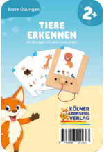 Kölner Lernspieverlag - Spiel Lochkasten (Erste Übungen - Tiere erkennen) Kölner Lernspieverlag - Spiel Lochkasten (Erste Übungen - Tiere erkennen)
