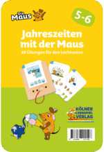 Kölner Lernspieverlag - Spiel Lochkasten (Jahreszeiten mit der Maus 5- 6) Kölner Lernspieverlag - Spiel Lochkasten (Jahreszeiten mit der Maus 5- 6)
