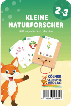Kölner Lernspieverlag - Spiel Lochkasten (Kleine Naturforscher)