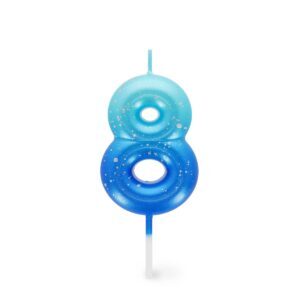 Legami - Tortenkerze Blau - Happy Birthday Candle (8)