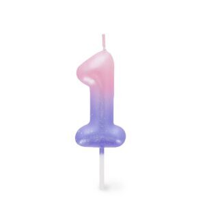Legami - Tortenkerze Pink - 1 - Happy Birthday Candle