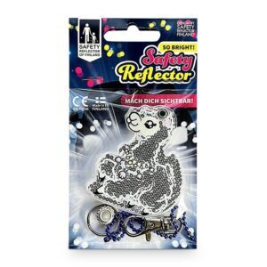 Safety Reflector - Reflektoren "Cute" (Lllama weiß)