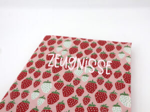 Personalisierte Zeugnismappe "Erdbeeren"
