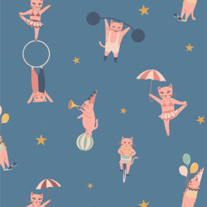 Art Gallery Fabrics - Purr Parade - Purrfect Performers Cool