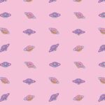 Art Gallery Fabrics - Rocket Space - Glazed Space