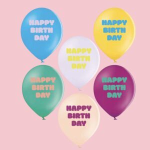 Ava&Yves - Ballonset Happy Birthday