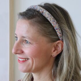 vonrike - Haarreif Classic Glitzer (bunt)