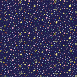 Windham Fabrics - Rainbow Vale - Confetti Sparkle Midnight